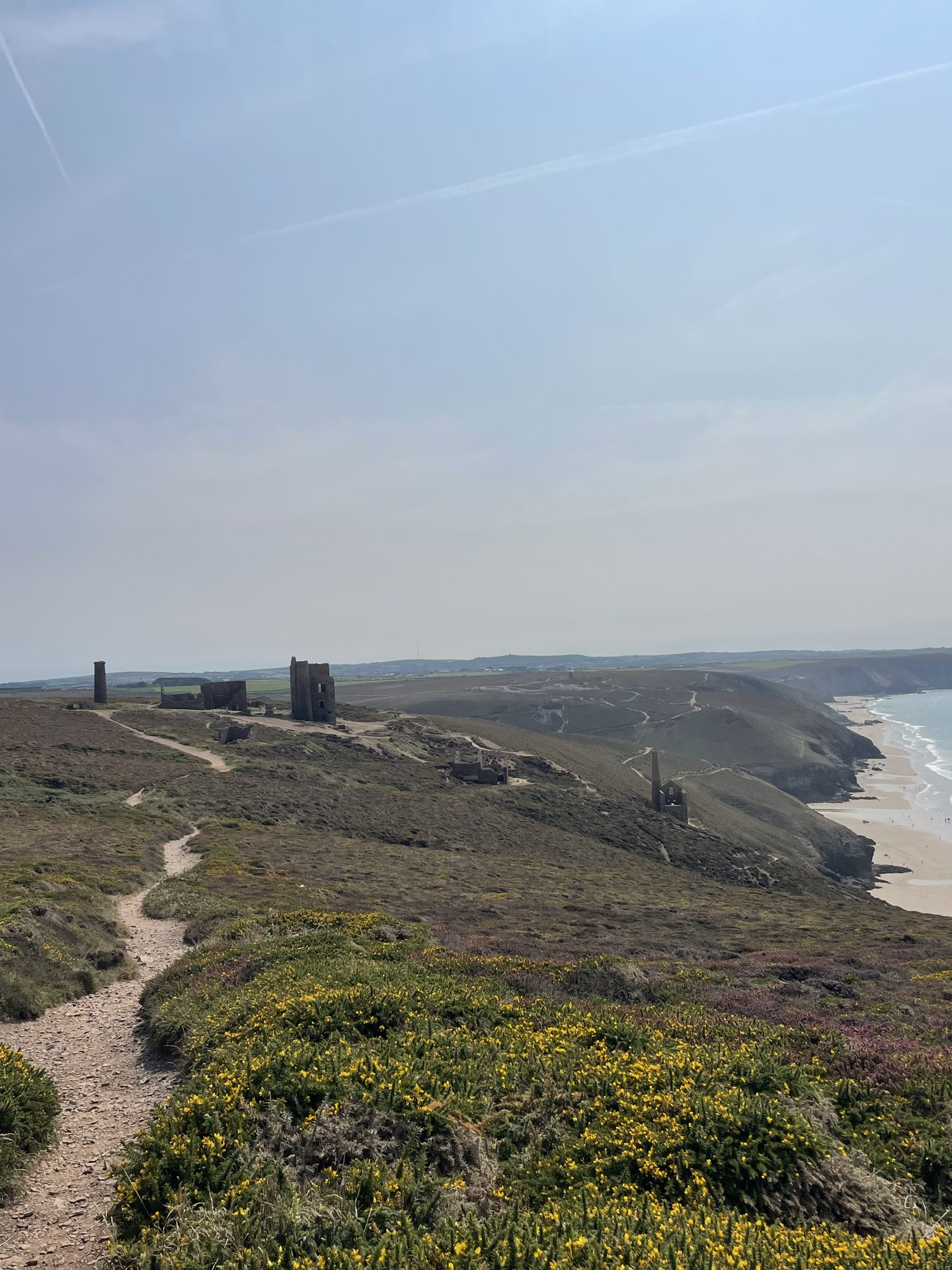 South West Coast Path along the North Cornwall coastline